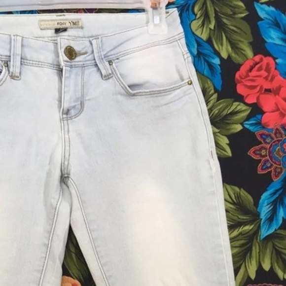 WOMEN’S YMI FOXY JEANS SUPER SKINNY PANTS SIZE 3 - Picture 2 of 8